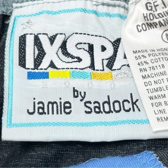 Vintage IXSPA by JAMIE SADOCK Women’s Gray Pull On Button Front Golf Skirt Sz M - Picture 5 of 8